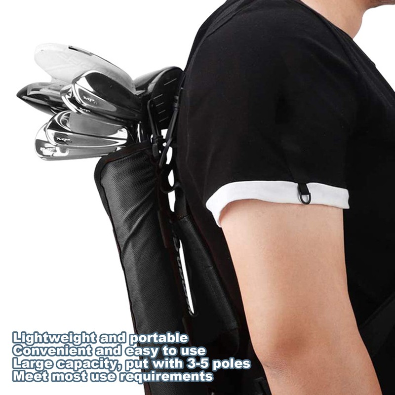 Golf Club Bag Mini Small Driving Range Course Carrier Portable
