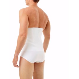 LIPOHEALING, LLC. Postpartum Belly Band, C Section Belly Binder, Abdominal Binder Post Surgery USA - White, Small