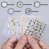 150 Sheets Nail Art Stickers 3D Flower Butterfly Star Nail