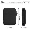 CURMIO Electronic Organizer, Travel Cable Organizer Bag for Charging Cords,