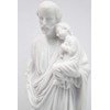 Vittoria Collection 12 Inch Saint St Joseph Italian Statue Sculpture
