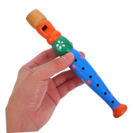 Generic Girl Flute Random Style Beginner Recorder for Boys and Girls Bright Color Educational Wind Instrument for Music Playing Improves Coordination and Flexibility