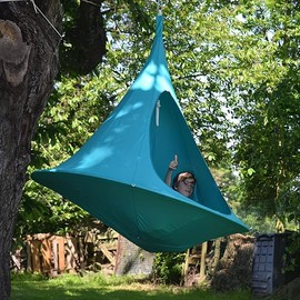 Butterfly swing sling chair hammock frame aerial tent outdoor camping waterproof hanging double villa sofa tent camp  furniture beach picnic travel - Colour: blue