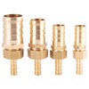 Brass Reducer Hose Nozzle, 8 mm to 14/16/19/25 mm End