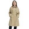 Orolay Women's Classic Trench Coat 3/4 Length Double-Breasted with Removable