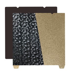 IdeaFormer-3D PEO PEI Magnetic Build Plate for Creality K1/K1C 235x235mm, Diamond PEO Textured PEI Spring Steel Print Bed for Ender 3 S1/Ender 3 S1 Pro/Ender 5 S1/Ender 3 V3 SE/KE/Ender 3 V2/Neo