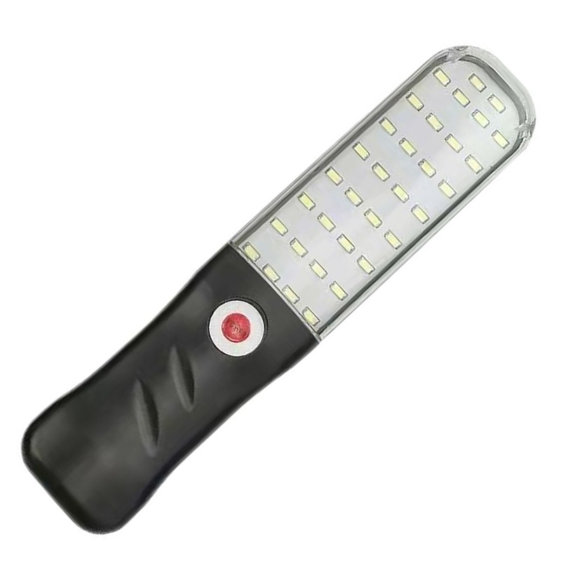 Solar Rechargeable LED Work Light with Magnetic Back Cover Super