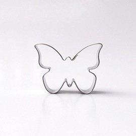 Butterfly approx. 3.9 cm, cookie cutter made of stainless steel