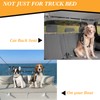 SKIPWALL Truck Bed Dog Tether for Two Dogs,Ratchet Tightening Adjustable