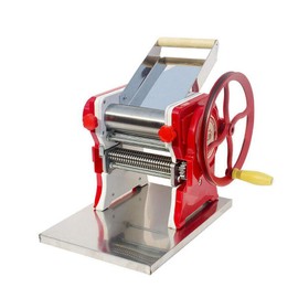 Commercial Pasta Roller Machine, Hand Crank Noodle Maker Adjustable Thickness Manual Dough Machine for Spaghetti Fettuccine Lasagne Dumpling Skin