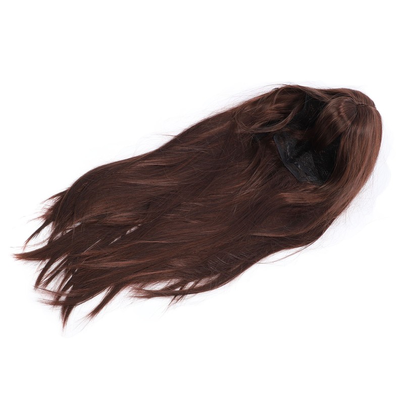 Long Straight Synthetic Hair High Density Silky Heat Resistant Fiber