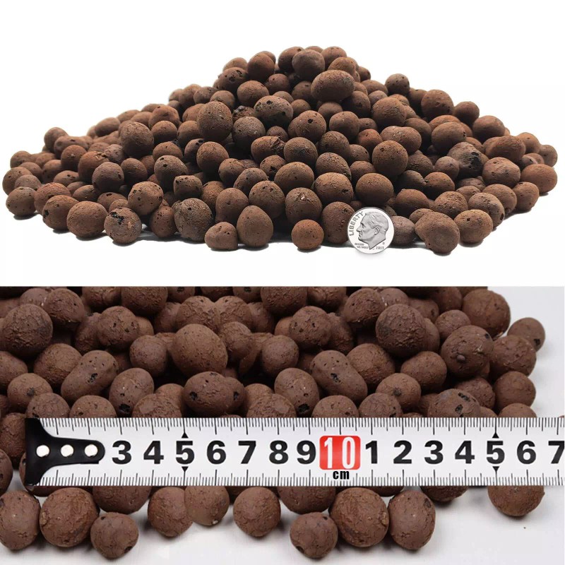 Malifea 4LBS Leca Expanded Clay Pebbles Hydroponics Supplies for Indoor