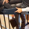 Dom Teporna Men's Cowhide Vinyl Leather Smart Compact Clutch Bag