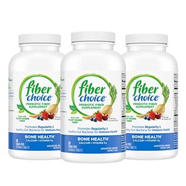 Fiber Choice Bone Health 90 Tablets (Pack of 3) | Discontinued by The Manufacturer