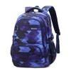 Primary and Secondary School Students Backpack Waterproof Schoolbag with Lunch