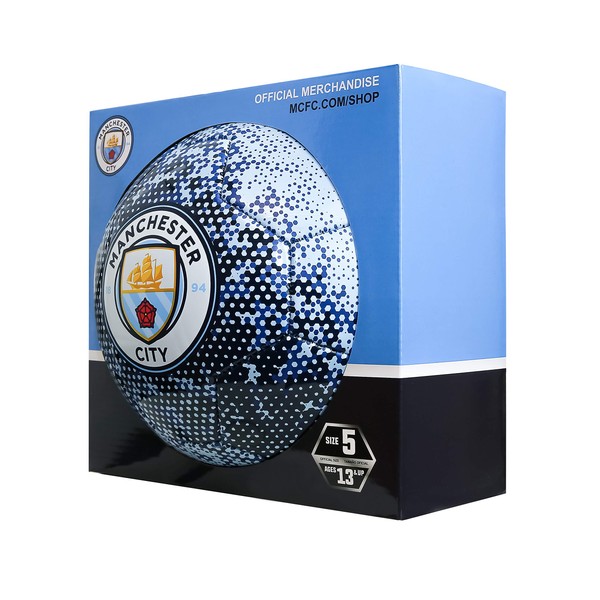Manchester City FC Solarized Team Football