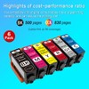 Khotoya xp15000 Ink Cartridge Compatible for 312XL Ink Cartridges 6-Pack
