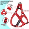 No Pull Dog Harness - Adjustable Step-in Harness & Leash