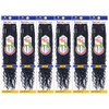 SHAKE-N-GO Synthetic Hair Crochet Braids Boho Hippie Braid 22" (6-pack,