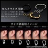 Seiya International, Men’s & Women’s Hoop Earrings, 5 Rings, Set