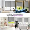 Astomi Blackout Pull-Down Window Shades, Cordless Free-Stop Blinds with Valance,