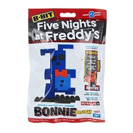 McFarlane Toys Five Nights at Freddy's 8-Bit Series 2 Plush Bonnie Buildable Figure #12671 [The Brother Piece]