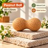 Natural Cork Yoga Block and Massage Ball for Yoga &