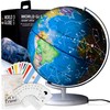 SMART WALLABY 9" Illuminated Educational Kids World Globe + STEM