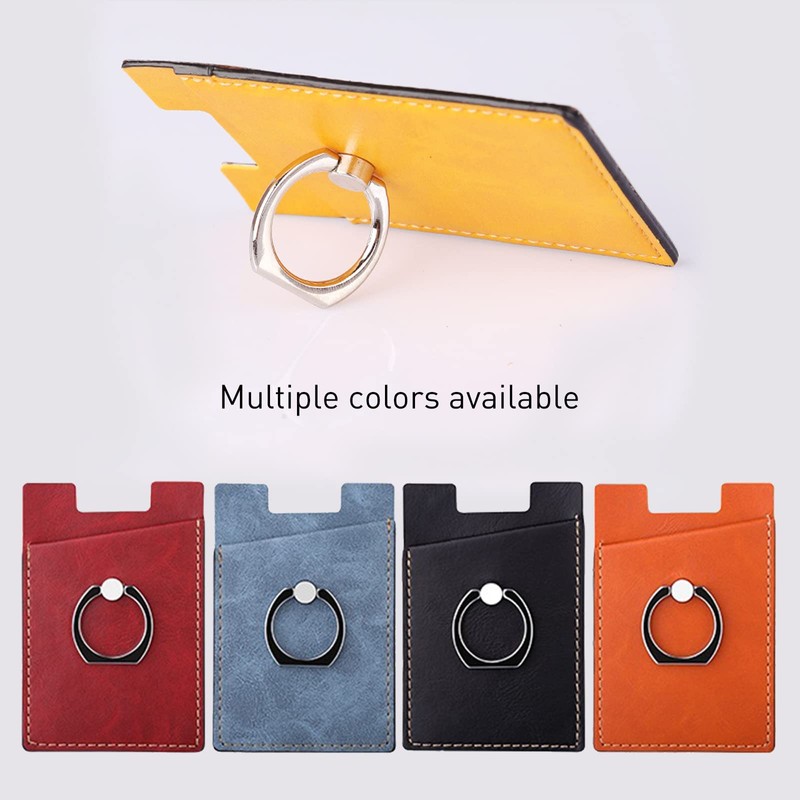 Phone Card Holder with Phone Ring, Ring Wallets Combine a