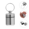NOLITOY Portable Ear Plug Case with Keyring Travel Earbud Organizer