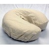 Deluxe Flannel Massage Face Rest Cover Cozies, Includes 4pcs (Natural)