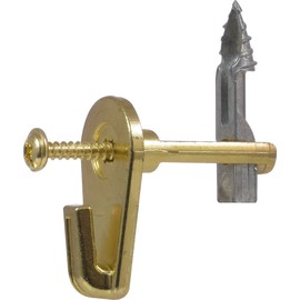 Hillman 122410 megahook kit Specialty Picture Hangers, Pack of 1, Gold