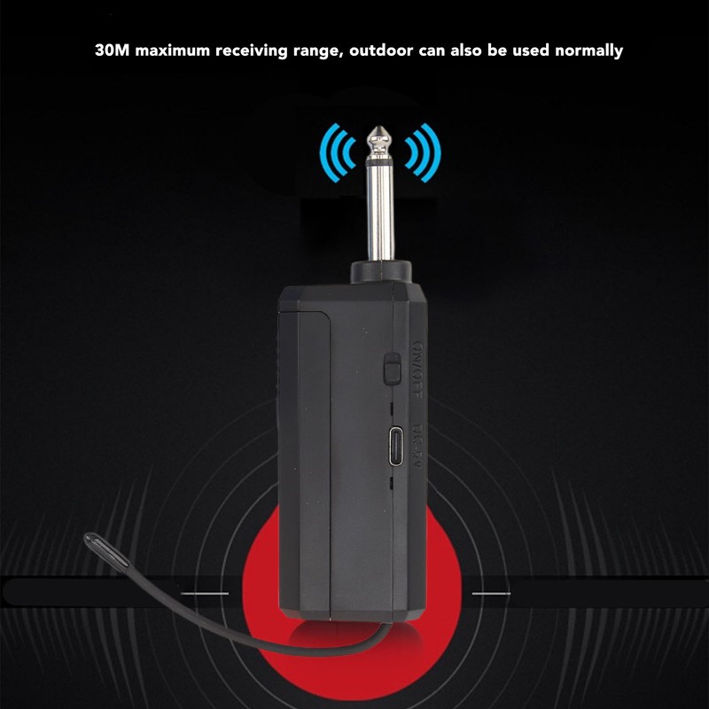 2.4G Microphone Cordless Handheld Professional Microphone for Speech Karaoke Party