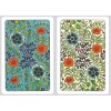 DA VINCI Fiori 100% Plastic Playing Cards - Bridge Size
