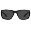 Polaroid Unisex PLD 2135/S Sunglasses Black and Blue 65cm, black