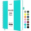 RETTACY Spiral College Ruled Notebook, 300 Pages, A5 Medium Size