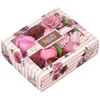 Q-FLA Bath Fragrance Flower Arrangement Box Brillante Pink W17xD13.5xH5.3cm