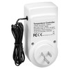 QWORK Digital Thermostat Outlet Plug Temperature Controller Socket - 120V,