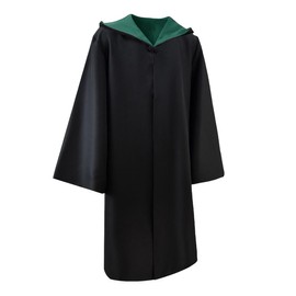 GOLDSTITCH Magician Robe Hooded Vintage Cape Costume Deluxe Halloween Cape Cloak Wizard Costume