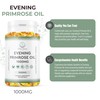 Evening Primrose Oil 1000MG - 4 Month Suuply - Omega