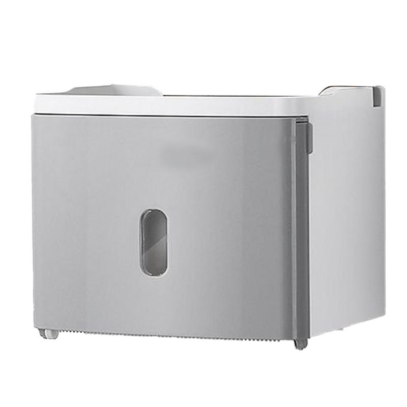 Wall Mounted Tissue Organizer Rustproof Easy To Operate Wall Hanging