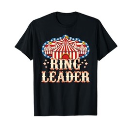 Circus Party Gift Clown Lion Fire Ring Acrobat Funny T-Shirt