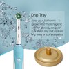 Relsy Gold Oral-B Compatible Electric Toothbrush Holder for Bathroom, Aluminum