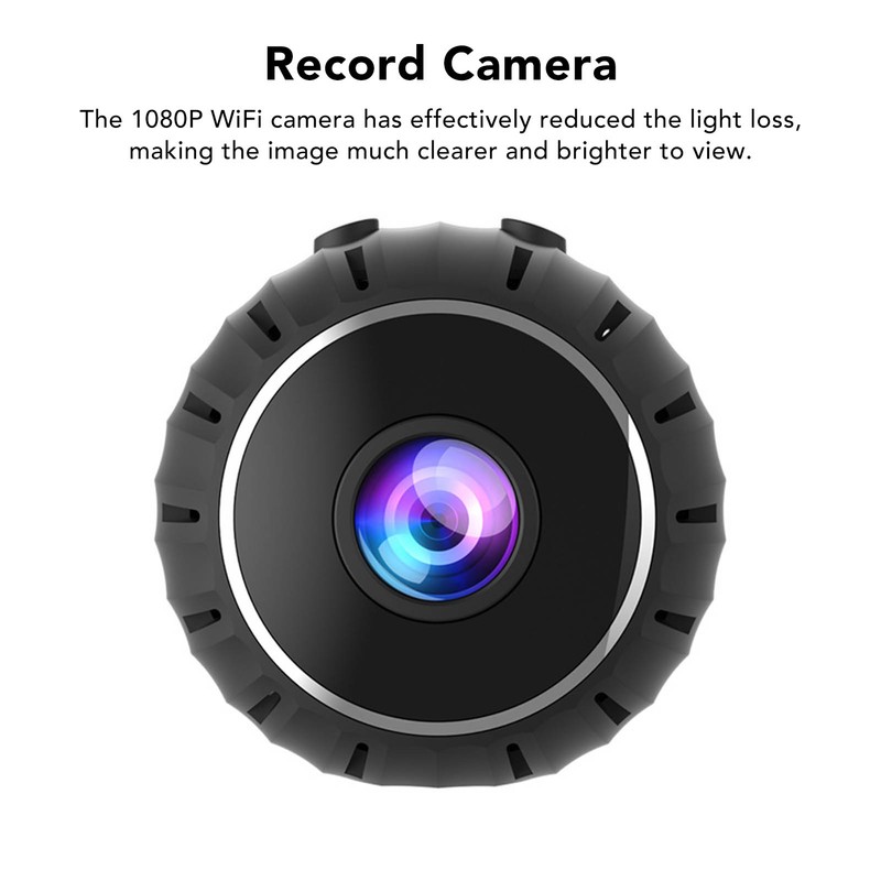 Wireless Camera 1080P WiFi Mini Recording Camera High Definition for