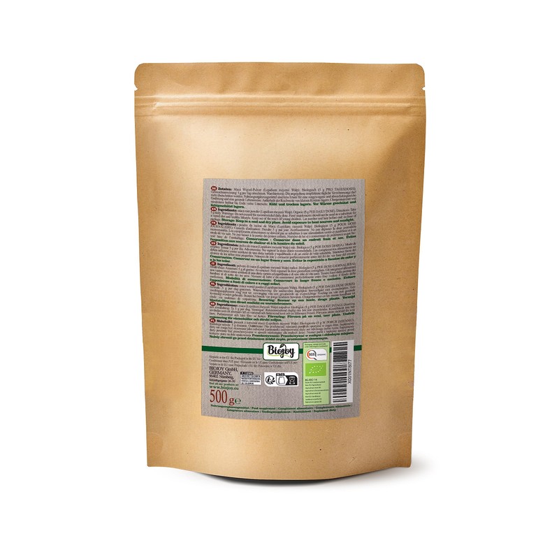 Biojoy Organic Maca Powder from Peru (500 g), Maca Root