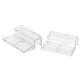 Pssopp Pack of 20 Aquarium Glass Cover Clip Acrylic Aquarium Glass Cover Holder Aquarium Cover Holder for Aquarium Mounts Rimless Holding