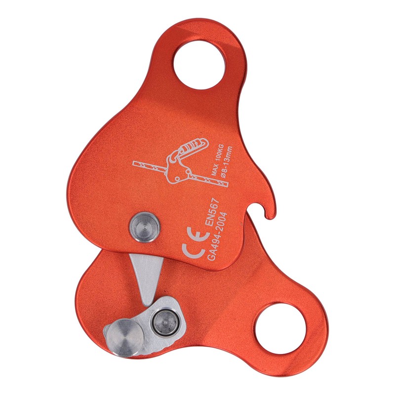 Climbing Rope Grab Aluminum Alloy Self Locking 8‑13mm Climbing Rope