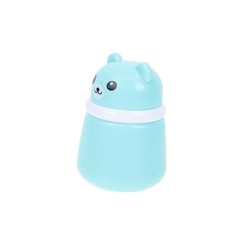 Envase de Talco para Bebés Azul Diseño de Oso, PP
