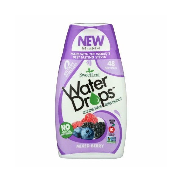 Waterdrops Mixed Berry 1.62 Oz  by Sweetleaf Stevia