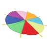 Kids Rainbow Parachute Physical Exercise Sensory Training Kindergarten Outdoor Group